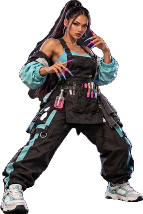Crystal, HOODFIGHTERS fighter