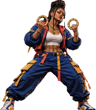 Shaniqua, HOODFIGHTERS fighter