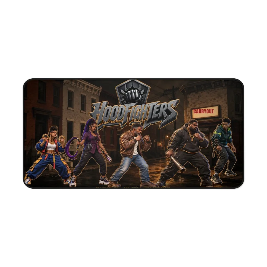 Street Fight desk mat