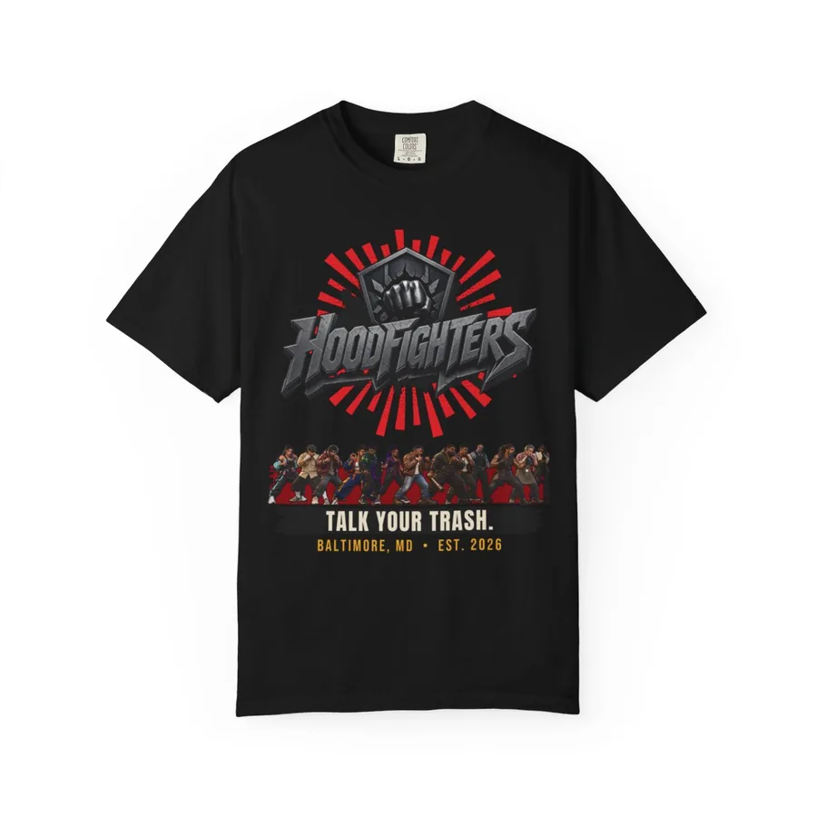 HOODFIGHTERS Logo Tee