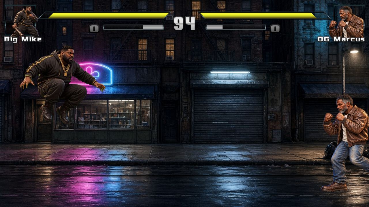 Corner Store stage, in-game screenshot